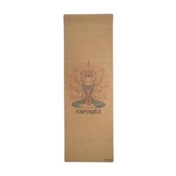 Sharp Shape Cork travel yoga mat Namaste (2496651203897)