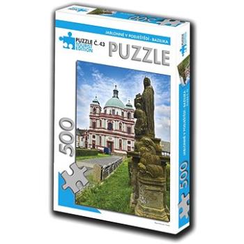 Tourist edition Puzzle Jablonné v Podještědí, bazilika 500 dílků (č.43) (8594047727034)
