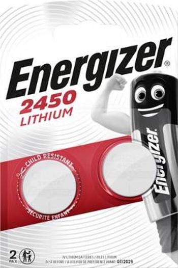 Knoflíkový článek CR 2450 lithiová Energizer CR2450 620 mAh 3 V 2 ks