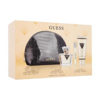 GUESS Seductive dárková kazeta toaletní voda 75 ml + tělové mléko 100 ml + toaletní voda 15 ml + kosmetická taštička pro ženy