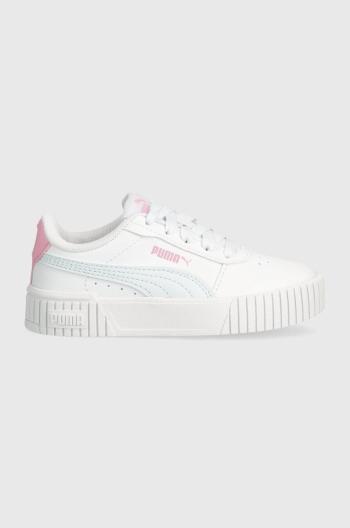 Dětské sneakers boty Puma bílá barva