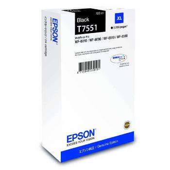 EPSON T7551 (C13T755140) - originální cartridge, černá, 5000 stran