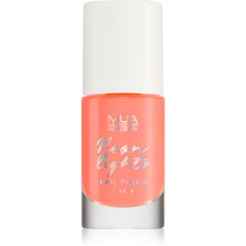 MUA Makeup Academy Neon Lights neonový lak na nehty odstín Trance 8 ml