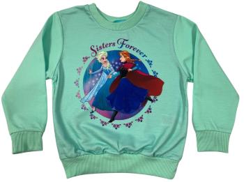 Setino Dievčenská mikina - Frozen zelená Velikost - děti: 98