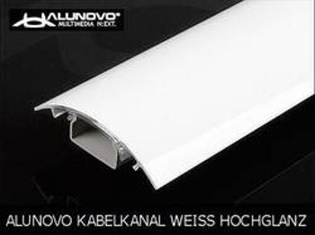 Hliníková elektroinstalační lišta Alunovo HW90-050, 500 x 80 x 20 mm