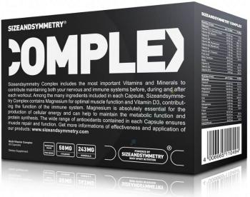 Sizeandsymmetry Complex Multivitamin, 60 kapslí