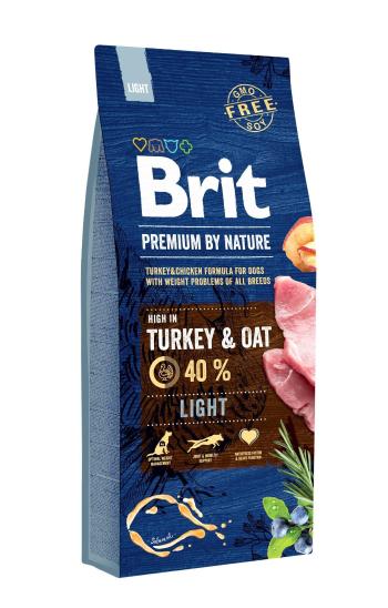 BRIT dog Premium by Nature LIGHT - 3kg