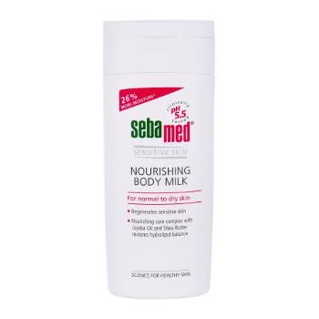 SebaMed Sensitive Skin Nourishing 200 ml tělové mléko pro ženy poškozená krabička