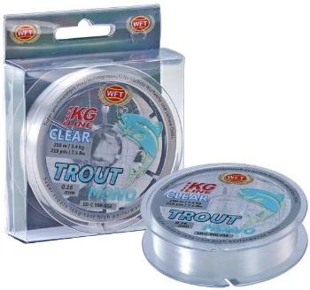 Wft vlasec trout mono clear 200 m - 0,20 mm 4,9 kg