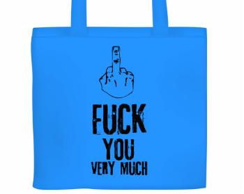 Plátěná nákupní taška Fuck You Very Much