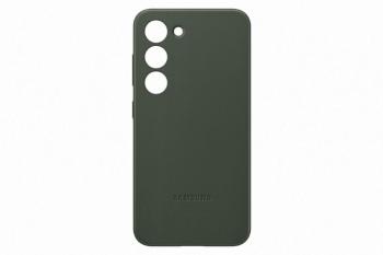 Samsung Leather Case Galaxy S23+, Green EF-VS916LGEGWW