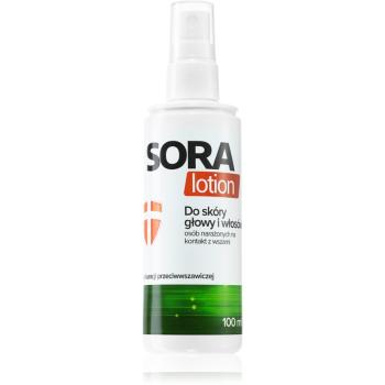 SORA Lotion do skóry głowy i włosów sprej pro podrážděnou pokožku hlavy 100 ml