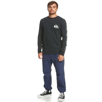 Quiksilver OMNI LOGO LS Pánské tričko, černá, velikost