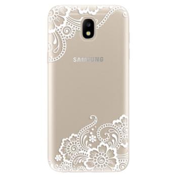 Odolné silikonové pouzdro iSaprio - White Lace 02 - Samsung Galaxy J5 2017