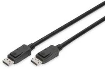 DisplayPort kabel Digitus [1x zástrčka DisplayPort - 1x zástrčka DisplayPort] černá 2.00 m