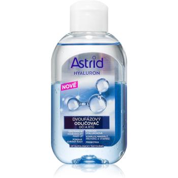 Astrid Hyaluron dvoufázový odličovač pro oči a rty 125 ml