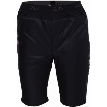 2117 OLDEN Pánské krátké zateplené kalhoty, černá, velikost S