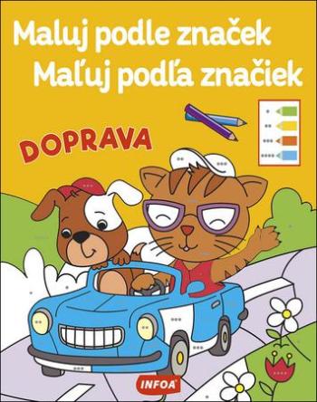 Maluj podle značek/Maľuj podľa značiek Doprava