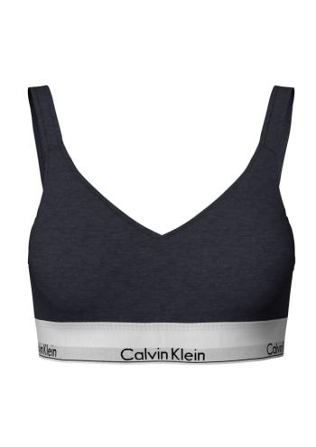 Dámská podprsenka Calvin Klein QF5490E S Tm. šedá