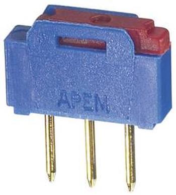 Posuvný přepínač APEM NK236, 12 V/AC, 0.5 A, 1x zap/zap, 1 ks