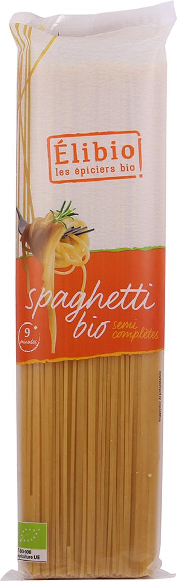 Elibio Bio špagety polocelozrnné 500 g