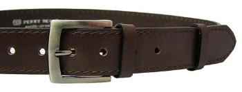 Penny Belts Pánský kožený opasek 25-1-40 brown 105 cm