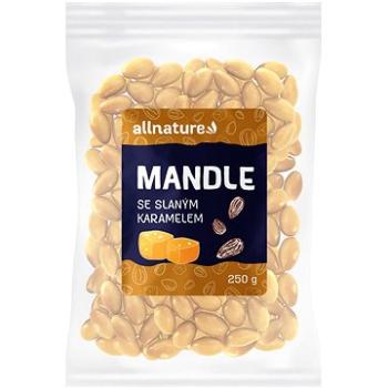 Allnature Mandle slaný karamel 250 g (16203V)