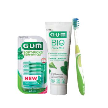 GUM BIO Fresh Mint sada