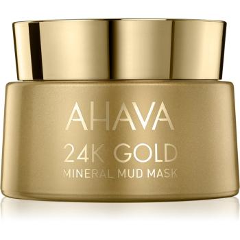 AHAVA Mineral Mud 24K Gold minerální bahenní maska s 24karátovým zlatem 50 ml