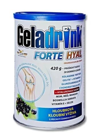 Geladrink FORTE HYAL práškový nápoj černý rybíz 420 g