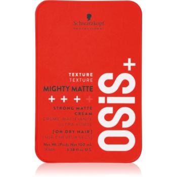 Schwarzkopf Professional Osis+ Mighty Matte matující krém na vlasy 100 ml