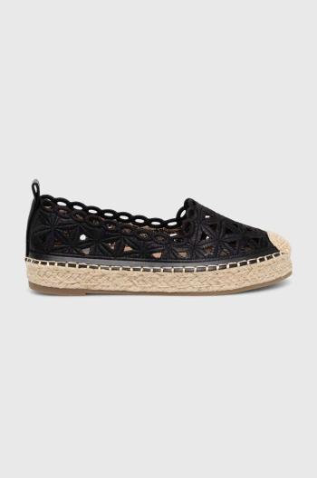 Espadrilky Answear Lab černá barva