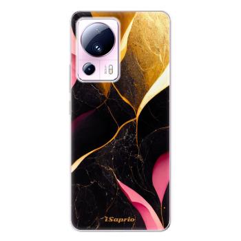 Odolné silikonové pouzdro iSaprio - Gold Pink Marble - Xiaomi 13 Lite