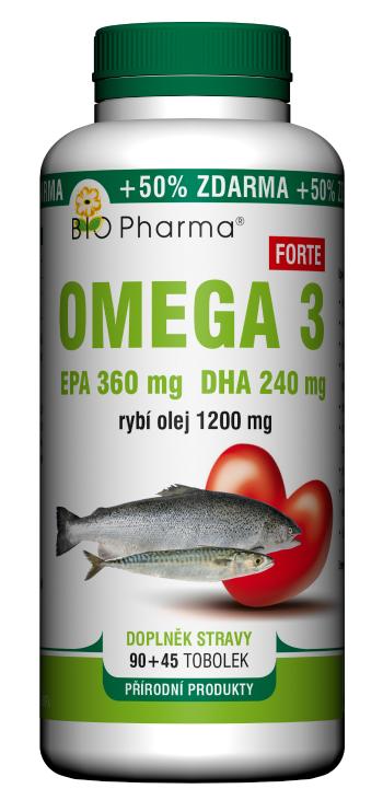 Bio Pharma Omega 3 Forte 1200 mg 135 tobolek