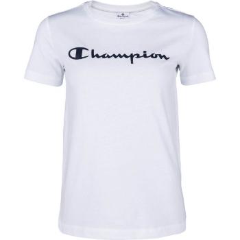 Champion CREWNECK T-SHIRT Dámské tričko, bílá, velikost XS