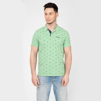 Pepe Jeans pánské zelené polo Sergio