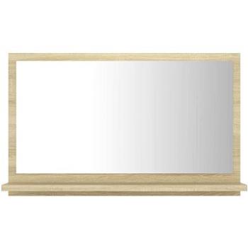 Koupelnové zrcadlo dub sonoma 60×10,5×37 cm dřevotříska 804565 (804565)