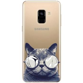 iSaprio Crazy Cat 01 pro Samsung Galaxy A8 2018 (craca01-TPU2-A8-2018)