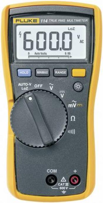 Digitální multimetr Fluke 114, 0,1 Ω - 50 MΩ