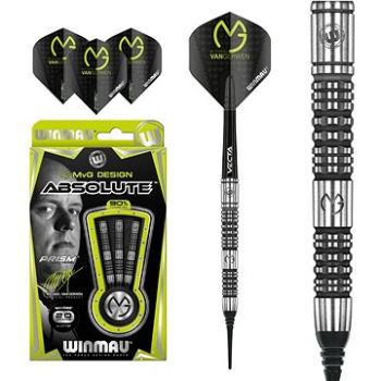 Šipky Winmau soft Michael van Gerwen Absolute 20g, 90% wolfram (19059)