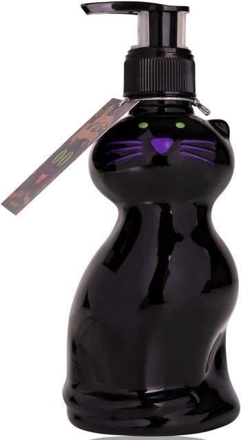 Accentra Mýdlo na ruce HAPPY HALLOWEEN v dávkovači s pumpičkou ve tvaru černé kočky 240 ml