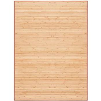 Bambusový koberec 160×230 cm hnědý (247210)