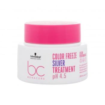 Schwarzkopf Professional BC Bonacure pH 4.5 Color Freeze Silver 200 ml maska na vlasy pro ženy na šedivé vlasy