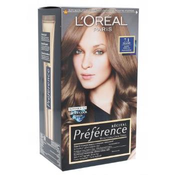 L'Oréal Paris Préférence Récital 60 ml barva na vlasy pro ženy poškozená krabička 7.1 Island
