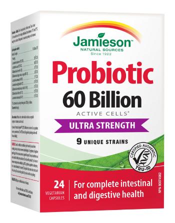 Jamieson Probiotic 60miliard ULTRA STRENGTH 24 kapslí