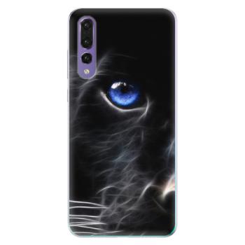 Odolné silikonové pouzdro iSaprio - Black Puma - Huawei P20 Pro