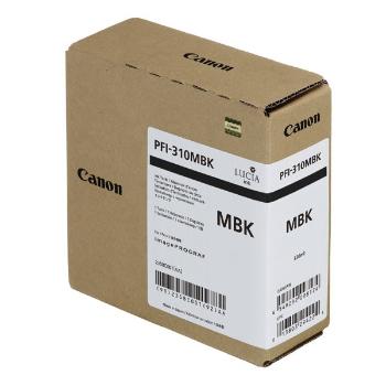 CANON PFI-310 MBK - originální cartridge, matně černá, 330ml