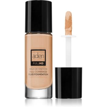 Aden Cosmetics Full HD Fluid Foundation dlouhotrvající tekutý make-up odstín 03 Beige 20 ml