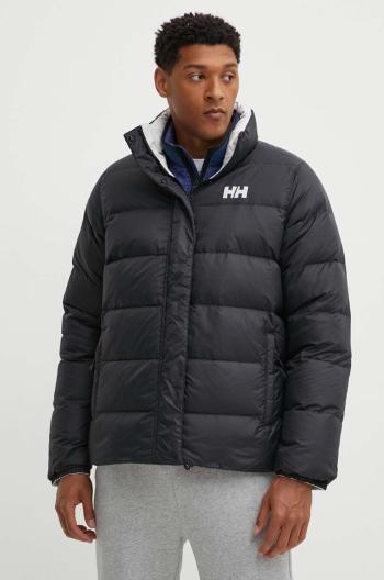 Oboustranná péřová bunda Helly Hansen HH REVERSIBLE DOWN pánská, černá barva, 53890