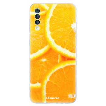 Odolné silikonové pouzdro iSaprio - Orange 10 - Samsung Galaxy A50